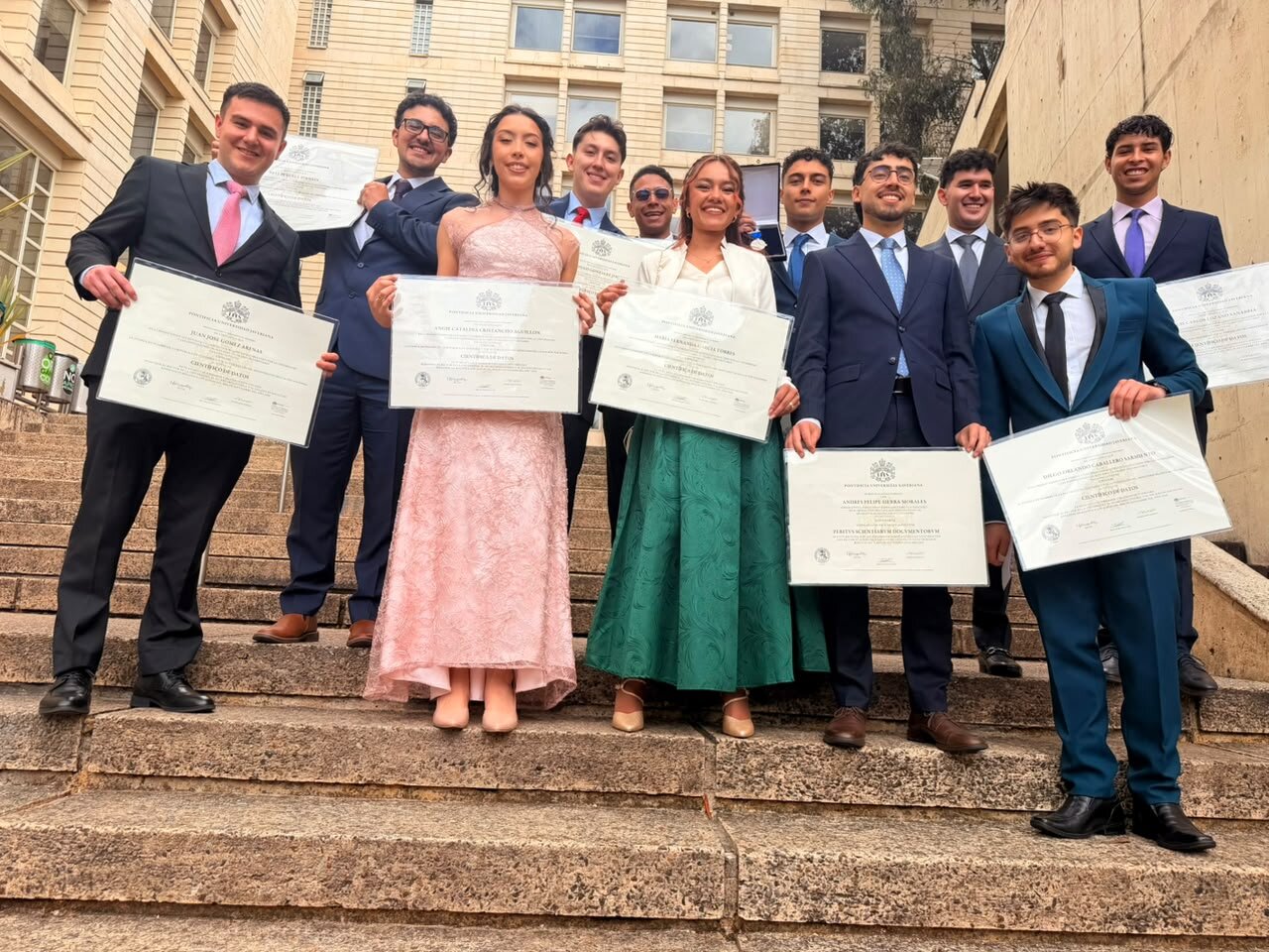 Graduation ceremony at Pontificia Universidad Javeriana, September 2026